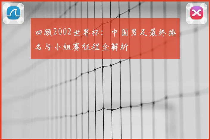 回顾2002世界杯：中国男足最终排名与小组赛征程全解析
